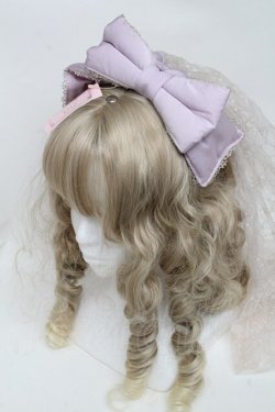 画像1: metamorphose / Fantasy Starry Sky〜幻想的な星空〜リボン付きベールカチュ-シャ  ドーリーピンク S-25-06-03-016-ME-AC-AS-ZS