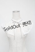 Fi.n.t / レース付け襟  白 S-25-06-03-021-CA-ZA-AS-ZS