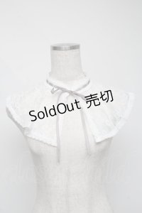 Fi.n.t / レース付け襟  白 S-25-06-03-021-CA-ZA-AS-ZS