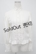 Victorian maiden / スタンドカラーブラウス  オフ S-25-06-03-028-CL-BL-AS-ZS