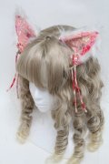 LOLITA / ねこ耳クリップ  白 S-25-06-03-003-LO-ZA-AS-ZS