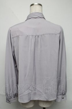 画像2: Fi.n.t / スカラップブラウス  ラベンダー S-25-06-03-029-CA-BL-HR-ZS
