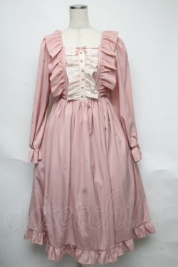 画像1: axes femme kawaii / ソフィアワンピース  ピンク S-25-06-03-041-AX-OP-AS-ZS