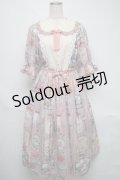 axes femme kawaii / ティティ×ベアファミリーワンピース  ピンク S-25-06-03-042-AX-OP-AS-ZS