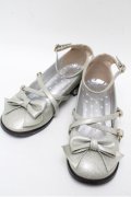 Angelic Pretty / Tea Party Shoes  シルバー S-25-06-04-001-AP-SH-HR-ZS