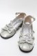 画像1: Angelic Pretty / Tea Party Shoes  シルバー S-25-06-04-001-AP-SH-HR-ZS (1)