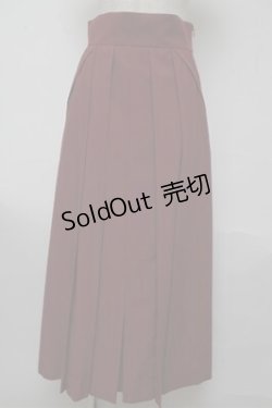 画像1: NO.S PROJECT / 大正浪漫　袴スカート  ワイン S-25-06-04-047-LO-SK-AS-ZS