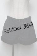 ALGONQUINS / チェックショートパンツ  グレーｘ紺 S-25-06-04-050-AL-PA-AS-ZS