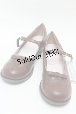 画像1: m petit by misako / AMマイメロパンチングパンプス  ブラウン S-25-06-04-005-LO-ZA-HR-ZS