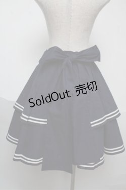 画像2: metamorphose / セーラースカート  紺 S-25-06-04-057-ME-OP-AS-ZS