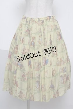 画像1: Jane Marple / NURSERY LANDスカート  イエロー S-25-06-04-058-JM-SK-AS-ZS