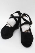 axes femme POETIQUE / 厚底ボリュームヒールパンプス M 黒 S-25-06-04-007-AX-SH-AS-ZS