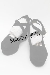 axes femme POETIQUE / 厚底ボリュームヒールパンプス M 黒 S-25-06-04-007-AX-SH-AS-ZS