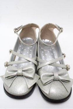 画像3: Angelic Pretty / Tea Party Shoes  シルバー S-25-06-04-001-AP-SH-HR-ZS