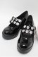 画像1: Lovely Tency / 眞白ありすコラボ厚底ローファー L 黒 S-25-06-04-002-LO-SH-HR-ZS (1)