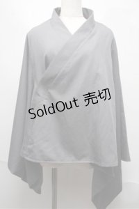 IRO+IRO / 着物袖トップス  グレー S-25-06-04-016-LO-TO-HR-ZS