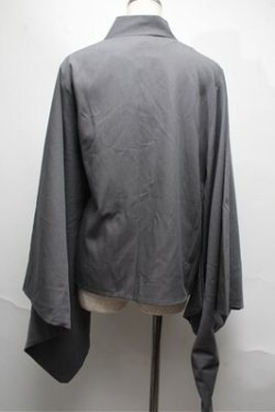 画像2: IRO+IRO / 着物袖トップス  グレー S-25-06-04-016-LO-TO-HR-ZS