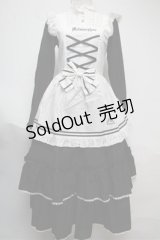 metamorphose / Clan chateauワンピース  黒ｘ白 S-25-06-04-025-ME-OP-AS-ZS