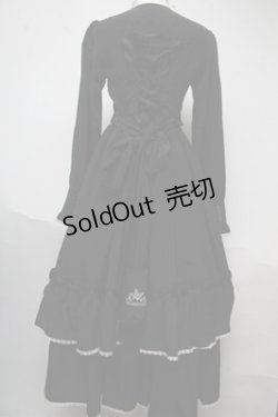画像5: metamorphose / Clan chateauワンピース  黒ｘ白 S-25-06-04-025-ME-OP-AS-ZS