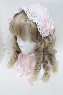 画像1: BABY,THE STARS SHINE BRIGHT / Love Love くみゃちゃんヘッドドレス  ピンク S-25-06-05-014-BA-AC-HR-ZS