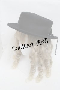 metamorphose / フェルトカンカン帽  黒 S-25-06-05-017-ME-AC-HR-ZS