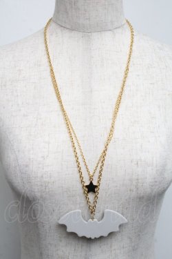 画像2: Angelic Pretty / Angelic Batネックレス  黒 S-25-06-05-019-AP-AC-AS-ZS