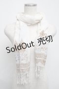 axes femme / 薔薇プリントストール   S-25-06-05-020-AX-ZA-HR-ZS