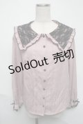 MA*RS / レース襟ブラウス  ピンク S-25-06-05-023-EL-BL-HR-ZS