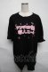 画像1: Ank Rouge / アンチは全員暇人ニートTe  黒 S-25-06-05-025-CA-TO-AS-ZS (1)