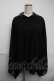 画像1: NieR Clothing / フード付き着物袖風シャツ  黒ｘ紫 S-25-06-05-031-PU-BL-HR-ZS (1)