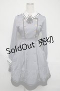 Amavel / Starry Medalミリタリーワンピース  グレー S-25-06-05-039-CA-OP-HR-ZS