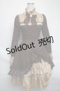 Mary Magdalene / プティフールドレス  ブラウン S-25-06-05-043-CL-OP-HR-ZS
