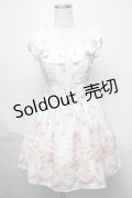 LIZ LISA / 花柄シフォンチュニック  ブルー S-25-06-06-045-LO-TO-AS-ZS