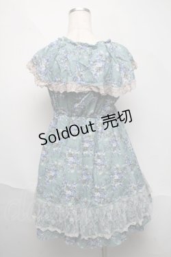 画像2: axes femme / スカーフ柄花柄チュニ  グリーン S-25-06-06-046-AX-OP-HR-ZS