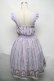 画像2: axes femme POETIQUE / うさぎ柄シフォンワンピース  ラベンダー S-25-06-06-049-AX-OP-HR-ZS (2)