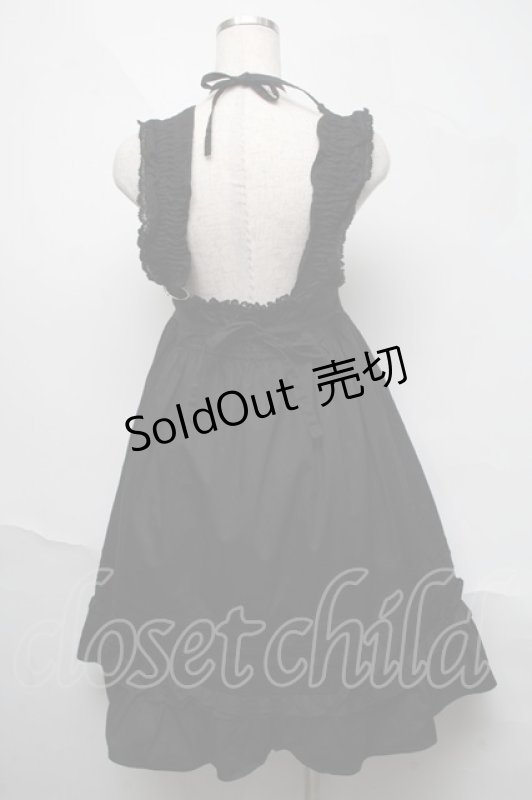 画像2: BABY,THE STARS SHINE BRIGHT / ベビードールジャンパースカート  黒 S-25-06-06-064-BA-OP-AS-ZS (2)