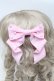 画像2: Angelic Pretty / Angelicプレートグログランリボンバレッタ  ピンク S-25-06-06-008-AP-AC-HR-ZS (2)