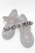 m petit by misako / AMリボンマニッシュシューズ L ブラウン S-25-06-06-013-LO-SH-AS-ZS