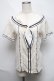 画像1: axes femme POETIQUE / セーラー風半袖トップス  オフ S-25-06-06-018-AX-TO-HR-ZS (1)
