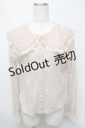 axes femme / 総レースブラウス  ベージュ S-25-06-06-026-AX-TO-HR-ZS