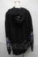 画像2: TRAVAS TOKYO / Furry bear half zip high neck hoodie　パーカー  黒ｘ紫 S-25-06-06-039-PU-TO-HR-ZS (2)
