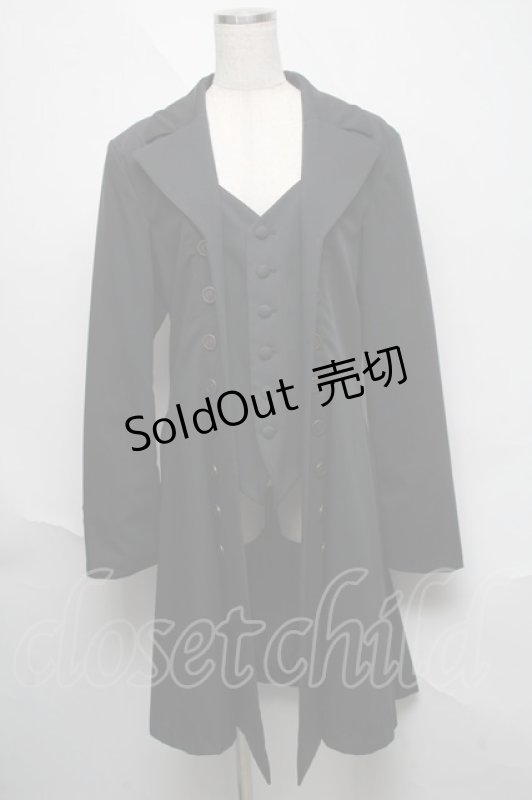 画像1: ATELIER BOZ / ローランドジャケット  黒 S-25-06-06-041-EL-JA-HR-ZS (1)