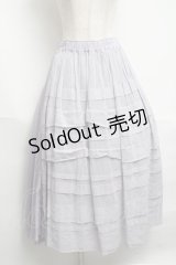 Jane Marple Dans Le Salon / ティアードスカート  ラベンダー S-25-06-07-044-JM-SK-AS-ZS