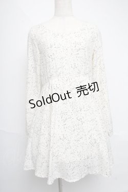 画像1: E hyphen world gallery / 星座柄ワンピース F アイボリー S-25-06-07-006-LO-OP-SZ-ZS