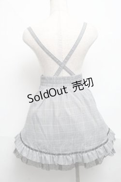画像2: MA*RS / グレンチェックスカート  グレー S-25-06-07-054-EL-SK-AS-ZS