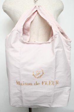 画像1: Maison de FLEUR / 保冷バッグ＆ミニトート  ピンク S-25-06-07-060-LO-BG-AS-ZS