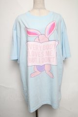 MILKBOY / HATE BUNNY　TEE L サックス S-25-06-07-002-MB-TS-AS-ZS