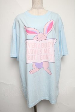画像1: MILKBOY / HATE BUNNY　TEE L サックス S-25-06-07-002-MB-TS-AS-ZS