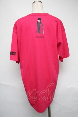 画像2: QOOZA / QOOZA×地元最高コラボ/●ちゃんTシャツ  ピンク S-25-06-07-015-GO-TO-AS-ZS
