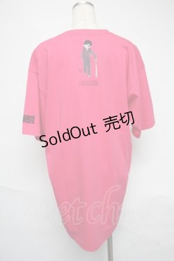 画像2: QOOZA / QOOZA×地元最高コラボ/●ちゃんTシャツ  ピンク S-25-06-07-015-GO-TO-AS-ZS